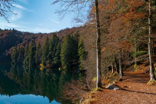 Auvergne Rhône-Alpes - Lac Pavin à l'Automne
