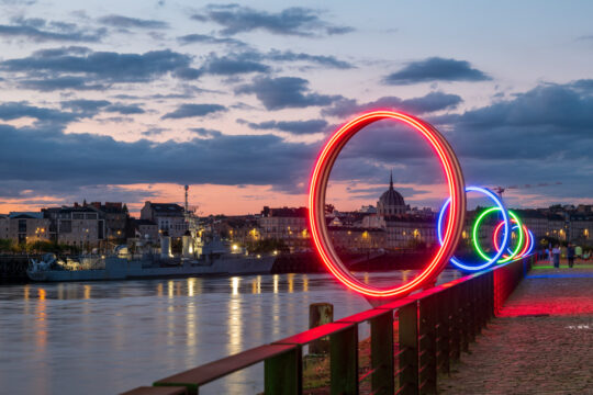 Pays de la Loire - Anneaux de Buren de Nantes