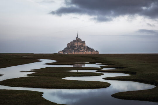 Normandie - Méandres au Mont Saint-Michel