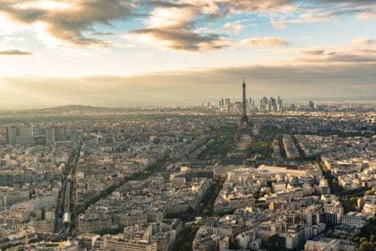 Paris - Tour Eiffel depuis Montparnasse