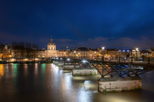 Paris - Pont des Arts de nuit