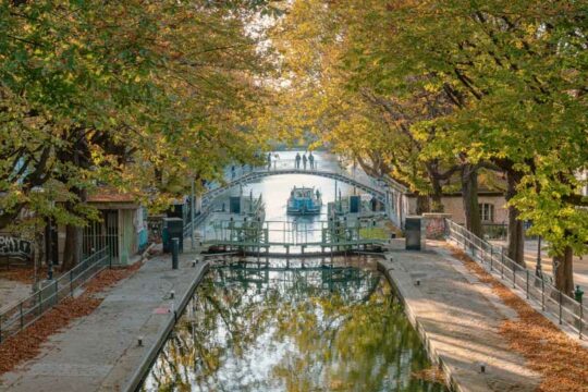 Paris - Automne au Canal Saint Martin