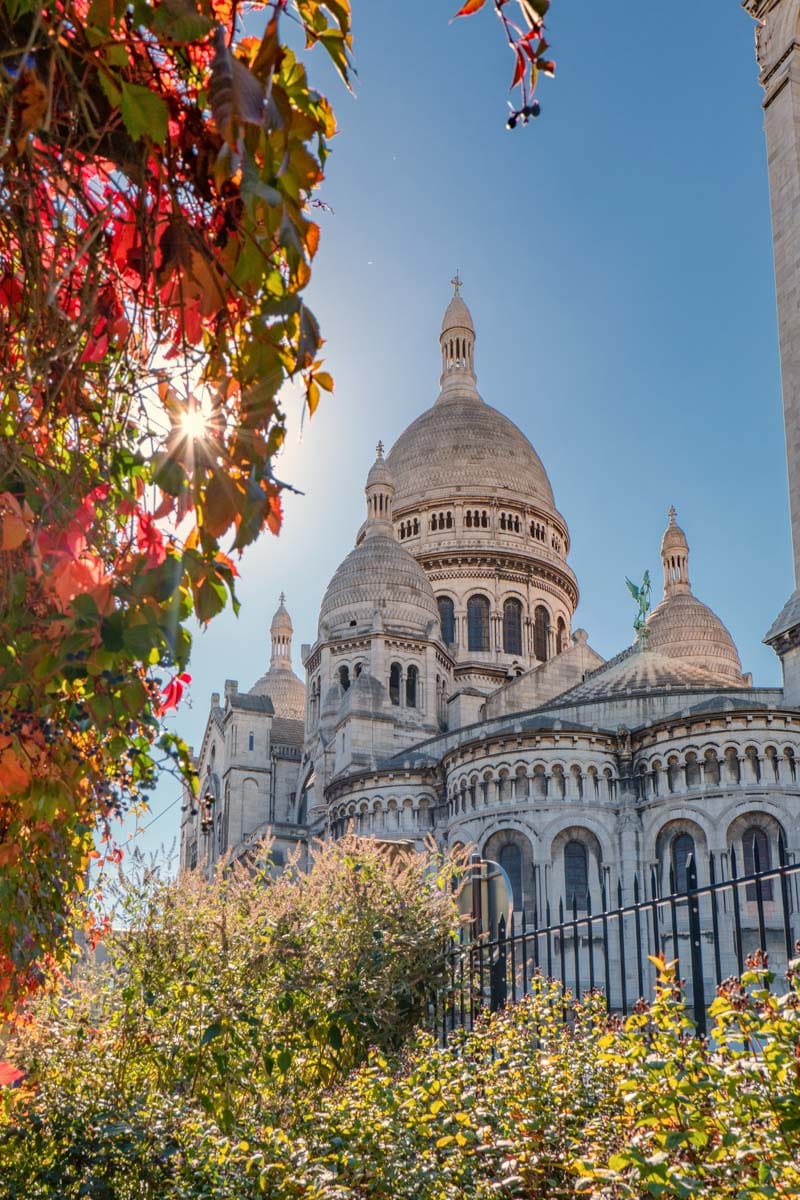 Tableau Photo | Le Sacré-Cœur en Automne à Paris