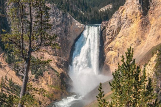 Etats-Unis - La Grande Cascade de Yellowstone